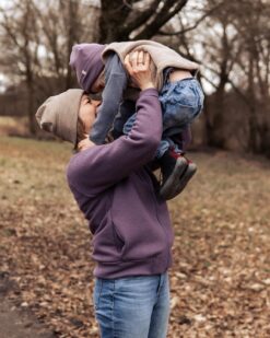 Alternative view of College/ Bomber Walkjacke mit Reißverschluss für Damen